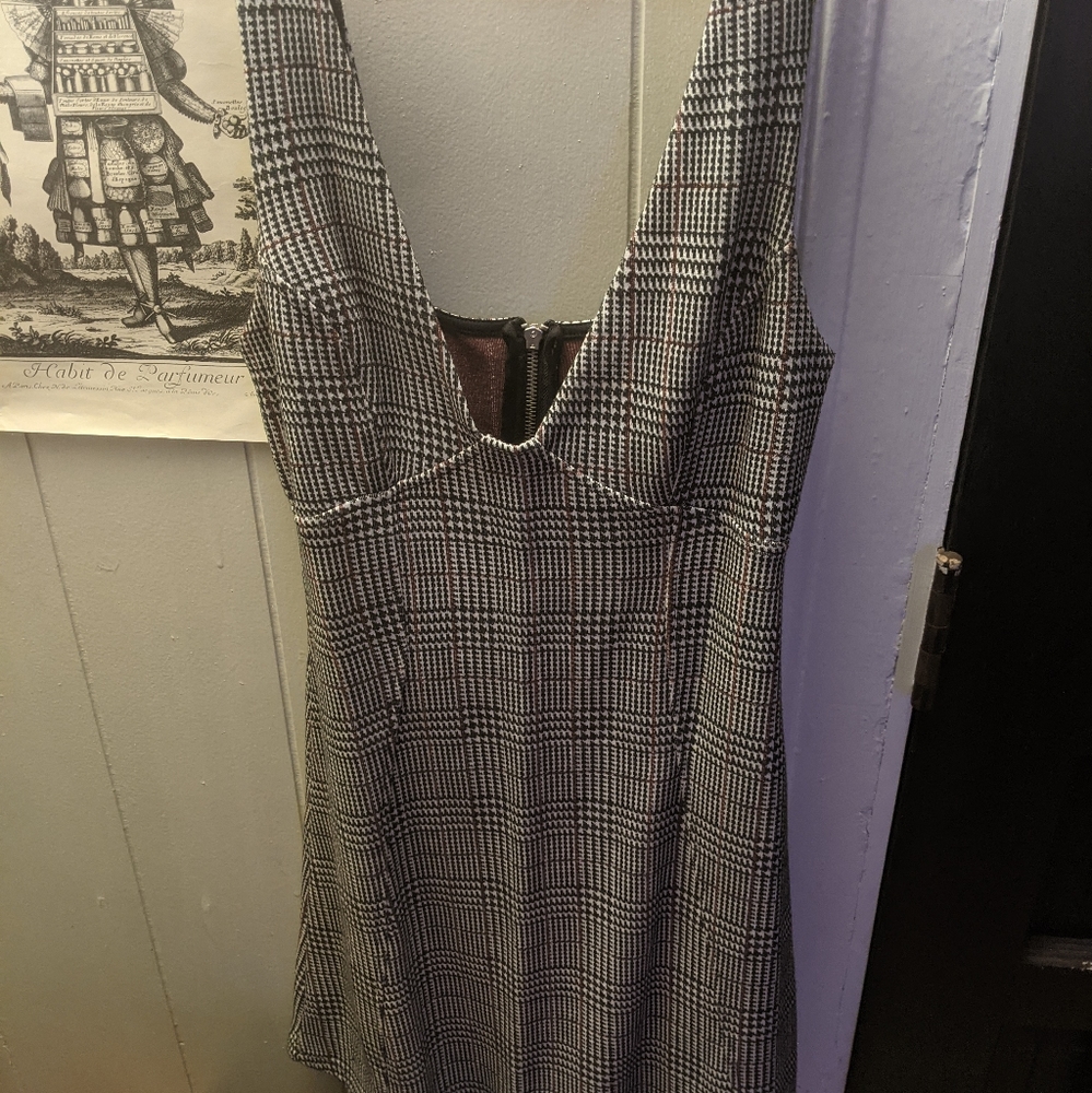 TopShop Deep V Mini Dress